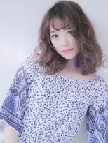 ラ ブレス なんばスカイオ(LaBless)&nbsp;【LaBless】フォギーブルージュエレガンス 　シースルーバング