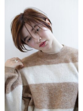 ネオリーブ アンド 渋谷店(Neolive &) 【Neolive & 渋谷店】大人タイトショート☆柔らか透明感カラー