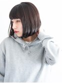 【髪質改善】酸熱水素トリートメント×暗髪前下がりボブ♪