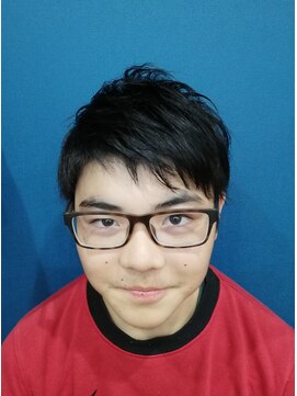 今日は美容院 刈り上げない子どもおしゃれ