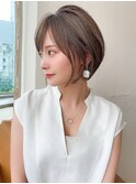 錦糸町　オリーブグレージュ/透け感/シースルー/ウェットヘア