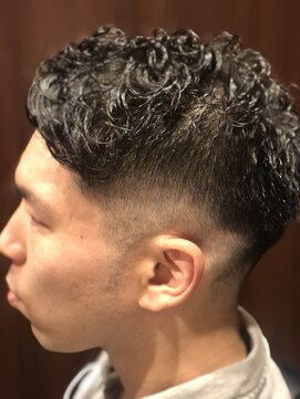 ヒロギンザ 田町店(HIRO GINZA) フェード×パーマ