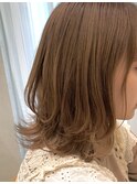 【lond printemps水野】外ハネミディアムレイヤーグラボブ