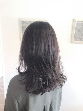 レム 山形2号店(REM) アンティークグレージュ×透明感カラー×イルミナカラー×前髪