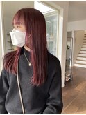 深めチェリーレッド