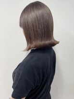 ケーツー心斎橋 クイーンズガーデン バイ ケーツー(K two QUEEN'S GARDEN by K two) 外ハネボブ/似合わせカット/アースカラー/心斎橋&難波&なんば