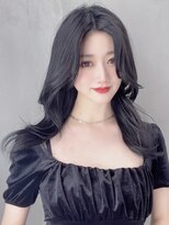 アイティー バイ アルバム 浦和店(IT by ALBUM) クリスタルブラック_外ハネボブセクションカラー_38534