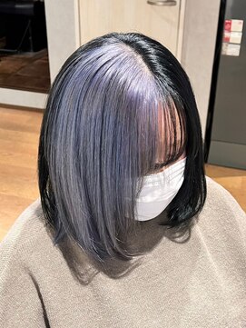 ビス フルール 日暮里店(Vis fleur) バイカラー／ボブ[日暮里/日暮里駅]