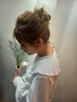 ラカトッカ(LAKA TOCCA)&nbsp;大人可愛いヘアセットヘアアレンジシニヨンヘアお団子ヘア