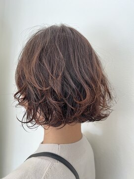 クルム(KURUMU) ゆるふわミニボブ