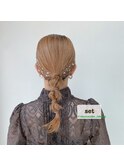 お呼ばれヘアセット