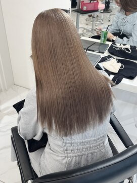 ランテルディ 渋谷(LANTERDIT) 【LANTREDIT】ミディアム／大人ガーリー／くびれヘア／透明感