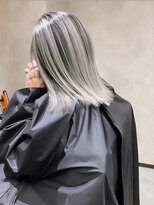 サニー 渋谷(SUNNY) バレイヤージュショコラアッシュハイライトグレージュカラー