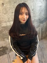 アンジェリカラボ 梅田店(ANGELICA LABO)&nbsp;ナチュラル韓国ヘア×トレンド似合わせカット×ローレイヤ　川又