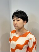 ニュアンスマッシュショート/刈り上げ