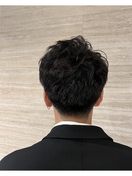 ヘアー スニップ(hair snip) 短髪パーマ風ツーブロック【上桂/桂】