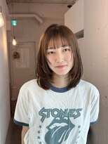 アルジャーノンシロ(ALGERNON shiro)&nbsp;ワンホン/レイヤー/韓国ヘア