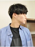 メンズ/ニュアンスパーマ/マッシュショート