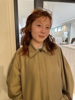 ユニコ(unico)&nbsp;オレンジブラウン/ブリーチ無しカラー/ダブルカラー