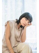 カイノ 福岡天神店(KAINO) 切りっぱなしボブ/切りっぱなし/透明感カラー