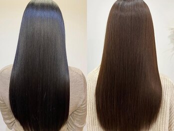 ミーテヘアー(miite hair)の写真/★髪質改善★ダメージを防いでみずみずしく潤う髪に◎最高級の髪質改善トリートメントでうるツヤstyleへ♪