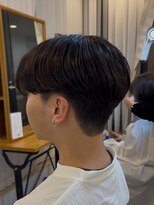 スタイル 成城学園前(STYLE) メンズ センターパート 曲がる縮毛矯正