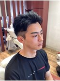 ツーブロックショートスタイル