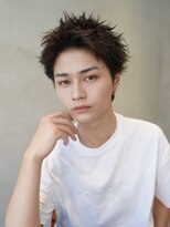 ニコ トウキョウ ロジック(nico TOKYO Logic)&nbsp;黒髪スパイキーショートアップバンクスーツ社会人20代30代