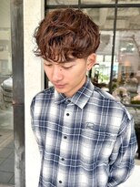 モク 京都北白川店(MOK) 【ナチュラルベージュ】パーマで動き◎