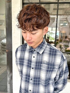 モク 京都北白川店(MOK) 【ナチュラルベージュ】パーマで動き◎