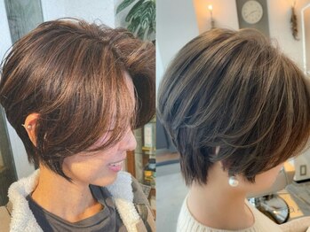 ハク メゾン(HaKU maison)の写真/白髪を隠すから“活かす”へ。大人のための上質グレイカラー。色持ちの良さにこだわり、美しさをキープ*