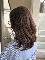 ロエ(loe)&nbsp;50代からの色っぽレイヤー×白髪ぼかし