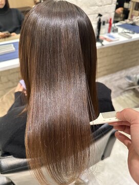 フリーラ 横浜(freera) 髪質改善サラサラプレミアム大人ガーリー韓国ロングAライン横浜