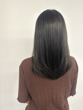 ノウハウ キョウト(KNOWHOW kyoto) ロング/顔周りレイヤー/艶髪/レイヤーカット/ワンカール