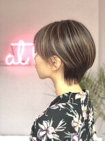 アットティー 金沢文庫(at tee...)&nbsp;【attee...hair&nail】ハンサムショート+ハイライトカラー☆