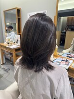 ファム 楽々園店(femme) 水素カラー×レイヤーボブ