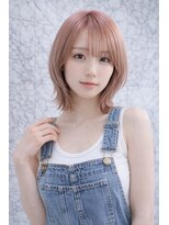 オーロ 緑地公園店(ORO)&nbsp;20代30代40代髪質改善ピンクベージュカラー似合わせくびれヘア