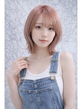 オーロ 緑地公園店(ORO)&nbsp;20代30代40代髪質改善ピンクベージュカラー似合わせくびれヘア