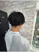 MEN’S HAIR/サーフカール/刈り上げセンター パート