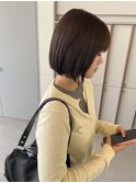 イメチェン/ピンクベージュ/アンブレラカラー/前髪／栄矢場
