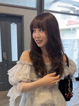 ジゼル 前橋(Giselle) たっぷりレイヤー×ナチュラルベージュ