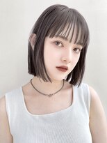 ナミ ギンザ(NAMI ginza)&nbsp;レイヤーボブ/外ハネ/小顔/前髪/ショートボブ/アッシュカラー