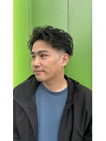 ピエドプール(PiED DE POULE)&nbsp;毛流れメンズショートカット