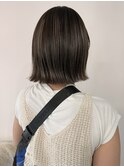 ★ハイライトを活かす透明感ボブ