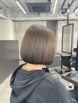 スターズ 船橋(STARS)&nbsp;丸みボブ×オリーブベージュ