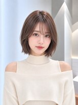 フォト 新宿三丁目(foto)&nbsp;髪質改善地毛風縮毛矯正くびれレイヤー切りっぱなしボブ