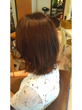 ウィービーパセリ atre川越店(WE BE PARSLEY) 王道外ハネ内巻きミックスボブ☆　担当　SHO