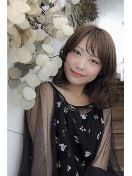 ニキ ヘアー ネイル 子安店(niki hair, nail) フリンジバングXフェアリー