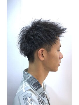 アクロス 原宿(AKROS) 刈り上げ×アップバング