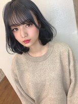 ジーナ(xena) 《xena/中島》１ブリーチで叶う♪ブルーアッシュ♪
